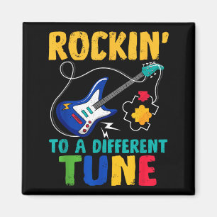 Imã Tocando uma música diferente autismo guitarra músi