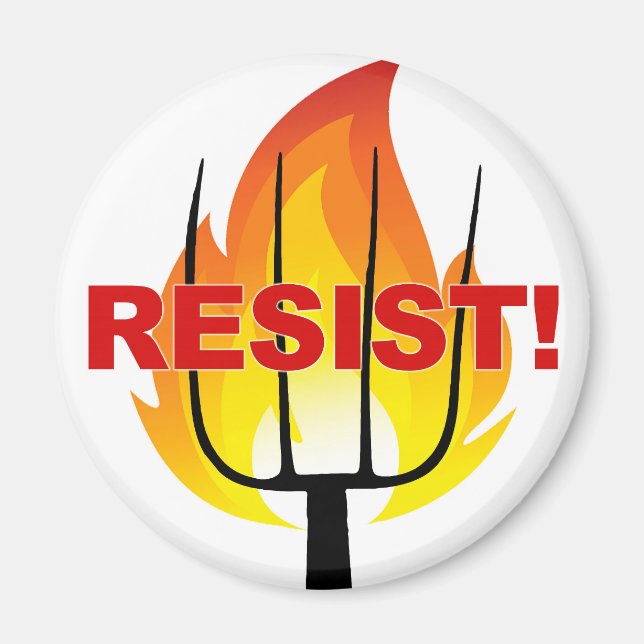 Imã Tocha de resistência e garfo (Frente)