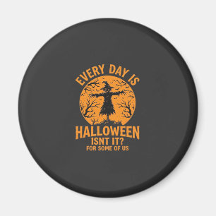 Imã Toda a Vida é um Espantalho de Halloween Feiticeir