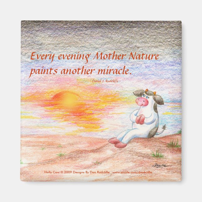 Imã Toda Noite A Mãe Natureza Pinta Outro Milagre (Frente)