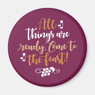 Imã Todas As Coisas Estão Prontas, Venha Ao Banquete!