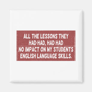 Imã Todas as lições que tinham tido não tiveram impact