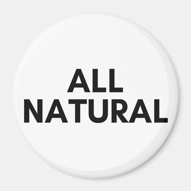 Imã todas as naturais (Frente)