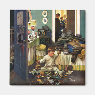 Imã Toddler Esvazia Purés