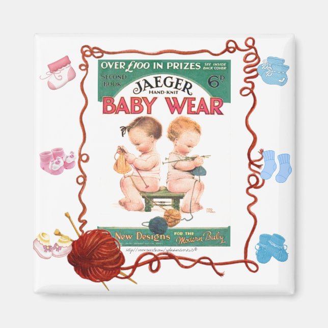 Imã Toddler Knit (Frente)