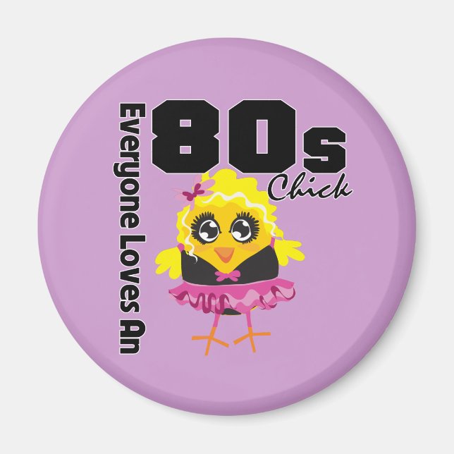 Imã Todo mundo ama um Pintinho dos anos 80 (Frente)