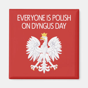 Imã Todo mundo é polonês no dia de Dyngus