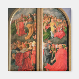 Imã Todo o altarpiece do dia de santos
