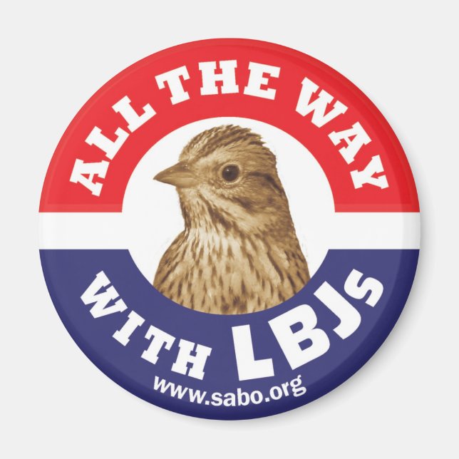 Imã Todo o caminho com o ímã LBJs (Frente)