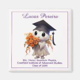 Imã 🎓 Todo texto Física Chibi Graduação