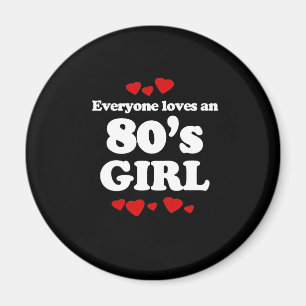 Imã Todos ama uma menina 80s