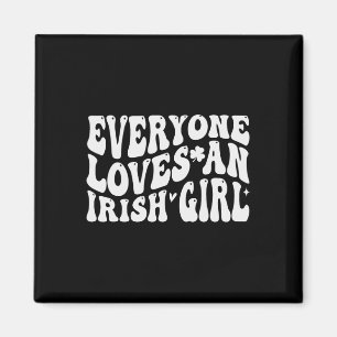 Imã Todos Amam Uma Garota Irlandesa Groovy Para St Pat