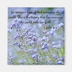 Imã todos nascido do 5:4 de John do verso 1 da bíblia