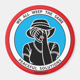 Imã Todos Nós Gritamos O Mesmo Magnet 1 Red_3"