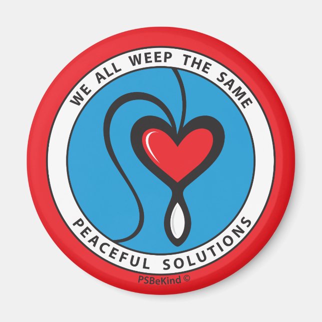 Imã Todos Nós Gritamos O Mesmo Magnet 2,25" (Frente)