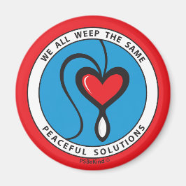 Imã Todos Nós Gritamos O Mesmo Magnet 2,25"