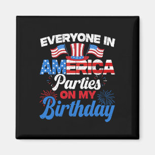 Imã Todos Nos Partidos Americanos No Meu Aniversário, 
