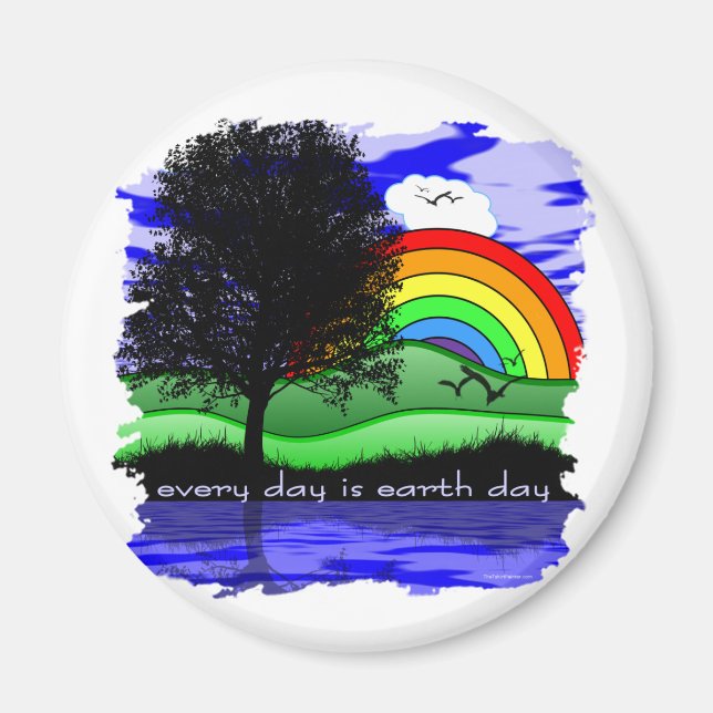 Imã Todos os dias é Dia da Terra (Frente)