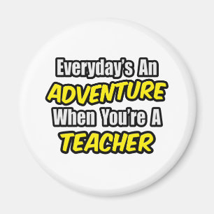 Imã Todos os dias é uma Aventura...Professor