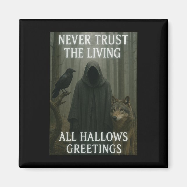 Imã Todos os Halloween Halloween Magnet (Frente)