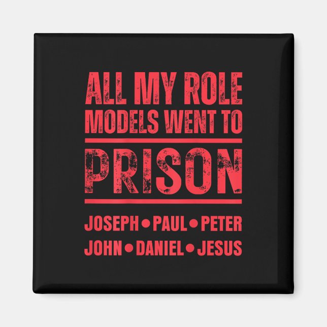 Imã Todos Os Meus Modelos Foram Para A Prisão De Jesus (Frente)