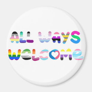 Imã Todos os modos de boas-vindas LGBTQIA+ inclusão de