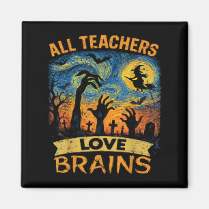 Imã Todos os professores amam a camisa dos cérebros Ca