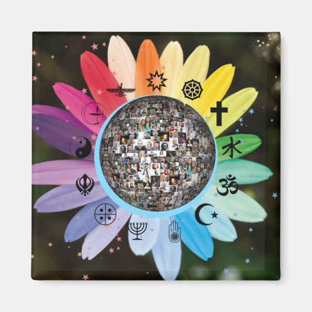 Imã Todos Pertencem À Inclusão Da Diversidade (Frente)