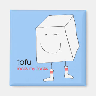 Imã Tofu Enrola Minhas Meias - Magnet