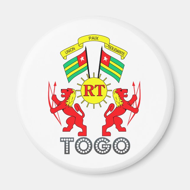 Imã Togo Casaco de Armas (Frente)