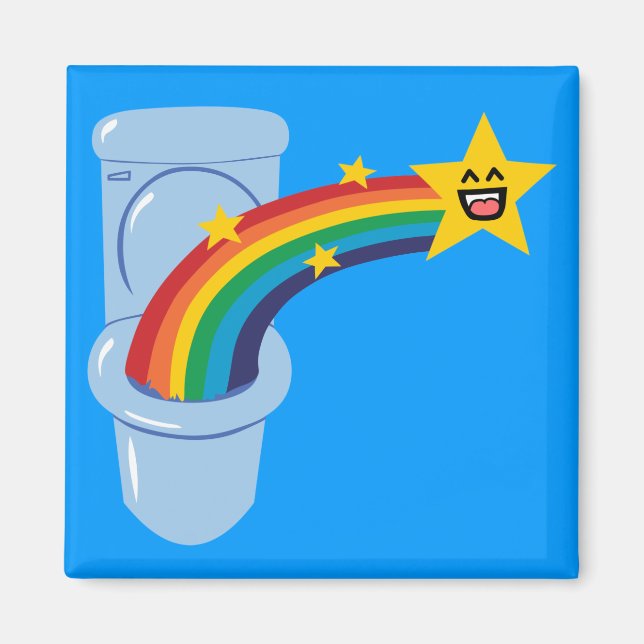 Imã Toilet Rainbow (Frente)