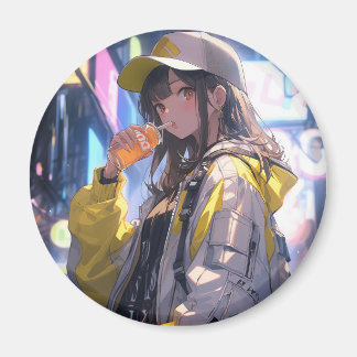 Imã Tokyo Girl | 東京娘 GenerartiveAI シール