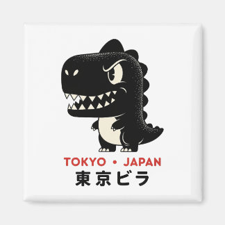 IMÃ TOKYO JAPAN GODZILLA MAGNET