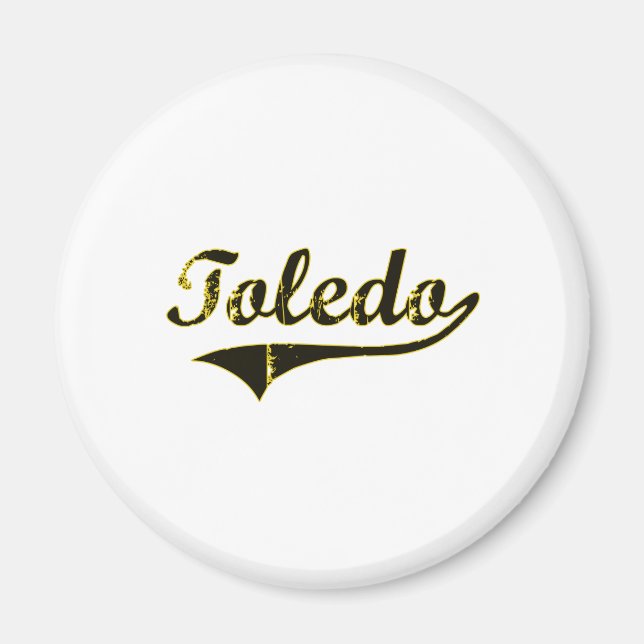 Imã Toledo Iowa Classic Design (Frente)