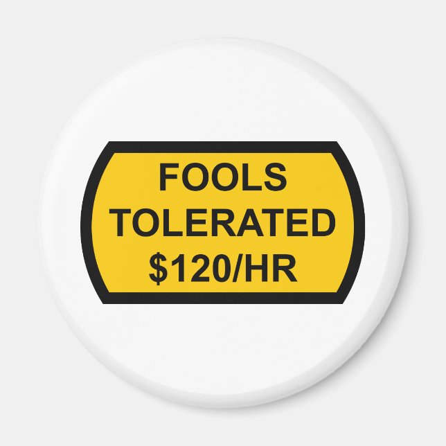 Imã Tolerados a US$ 120/hora (Frente)