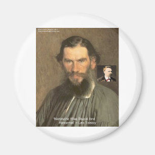 Imã Tolstoy "Nietzsche = Estúpido" Oferta De Ofertas C