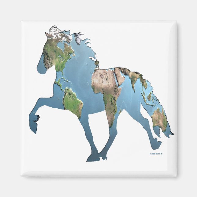 Imã Toltando o Mundo (Frente)