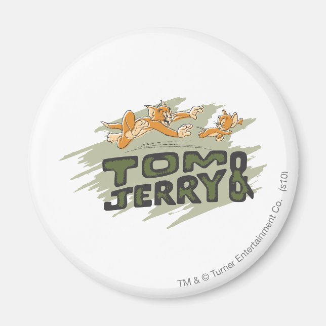 Imã Tom and Jerry Chase Logo (Frente)