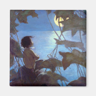 Imã Tom Assistindo a Lua, Jessie Willcox Smith