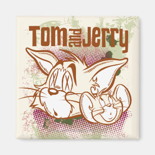 Imã Tom e Jerry Brown e verde