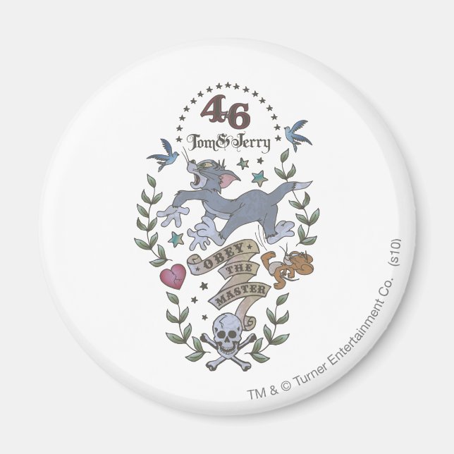 Imã Tom e Jerry Obey O Mestre 2 (Frente)