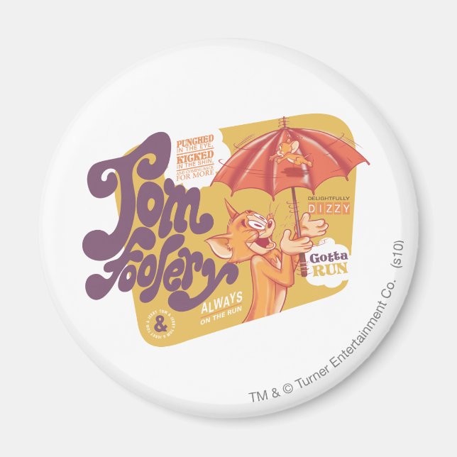 Imã Tom e Jerry Tom Foolery (Frente)