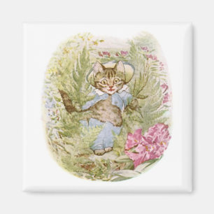 Imã Tom Kitten (Ilustração de Gato Gelado) Beatrix P