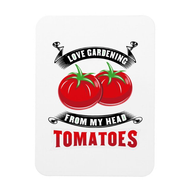 Ímã Tomate de jardinagem Tomatohead (Vertical)