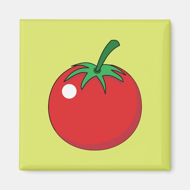 Imã Tomate Vermelho (Frente)