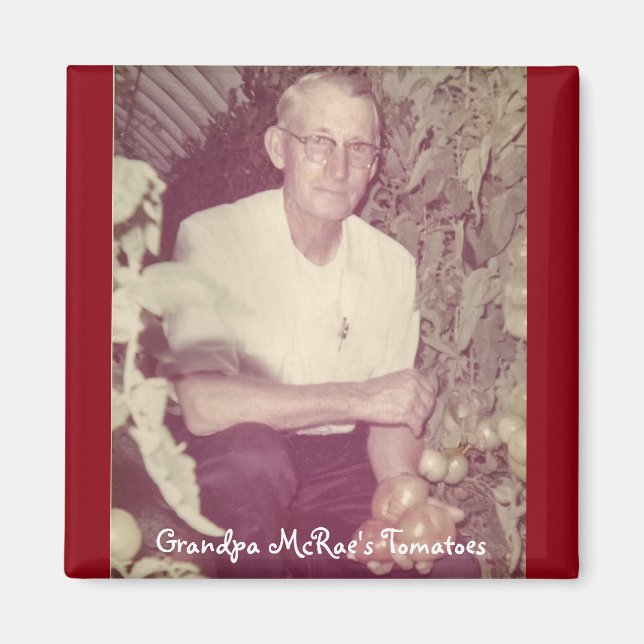 Imã Tomates do vovô McRae (Frente)