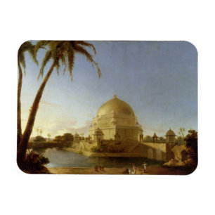 Ímã Tomb de Sher Shah, Sasaram, Bihar, c.1790 (petróle