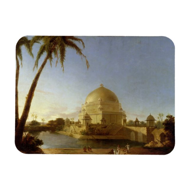 Ímã Tomb de Sher Shah, Sasaram, Bihar, c.1790 (petróle (Horizontal)