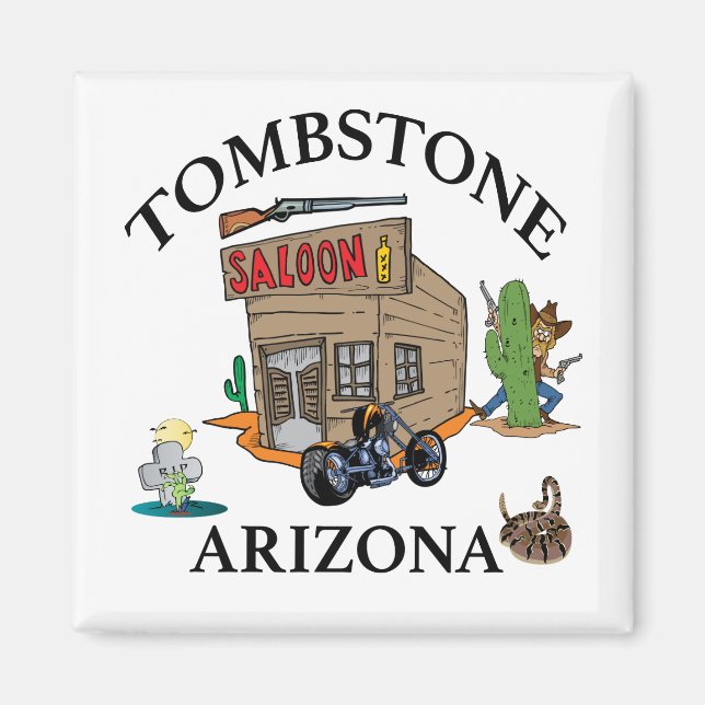 Imã Tombstone, Arizona (Frente)