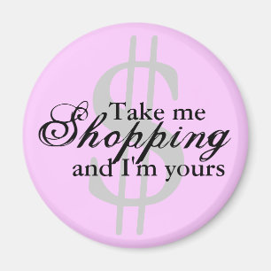Imã Tome-me a compra e eu sou seu ímã do rosa